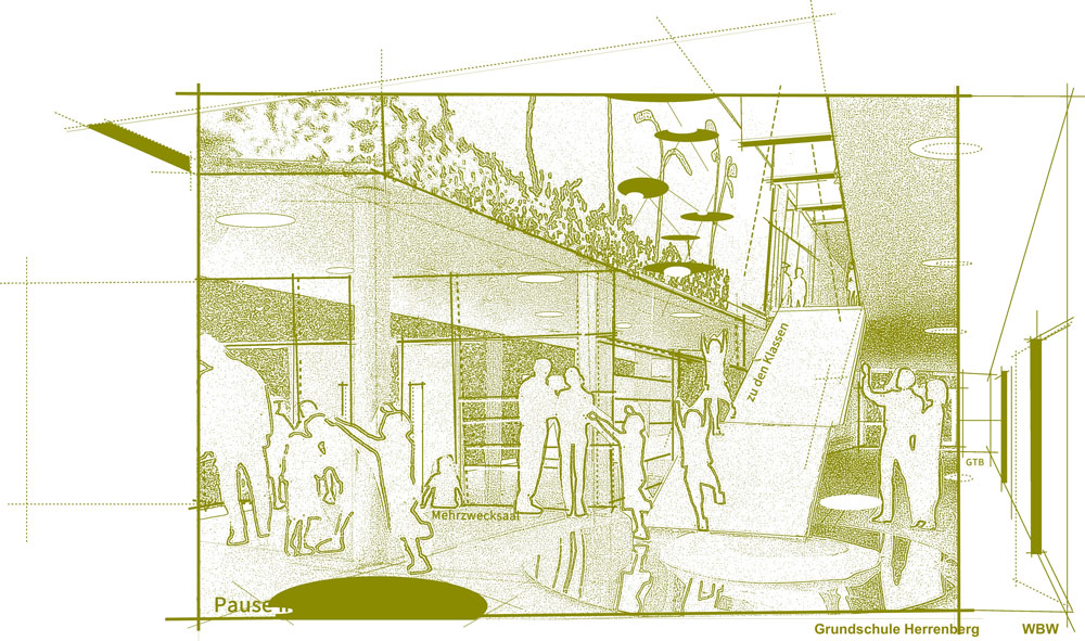 Aula Grundschule Herrenberg